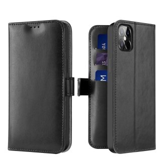 Dux Ducis Kado kabura etui portfel pokrowiec z klapką iPhone 12 Pro Max czarny