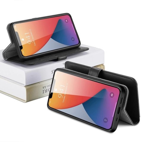 Dux Ducis Kado kabura etui portfel pokrowiec z klapką iPhone 12 Pro Max czarny
