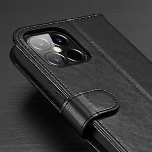 Dux Ducis Kado kabura etui portfel pokrowiec z klapką iPhone 12 Pro Max czarny