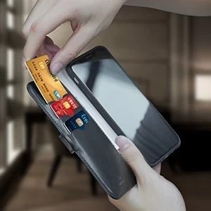 Dux Ducis Kado kabura etui portfel pokrowiec z klapką iPhone 12 Pro Max czarny