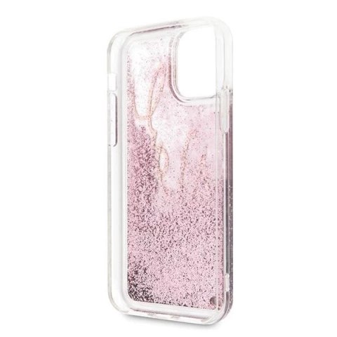 Karl Lagerfeld KLHCN65TRKSRG iPhone 11 Pro Max różowo-złoty/rose gold Glitter Signature