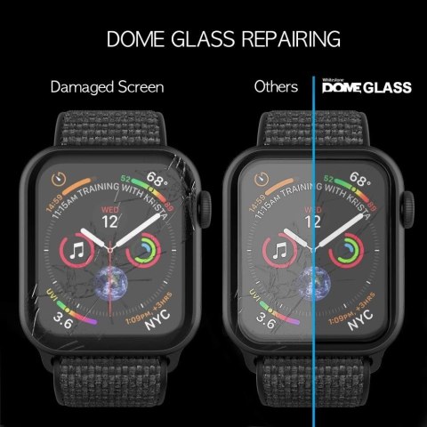 Szkło hartowane whitestone dome glass apple watch 4/5/6/se (44mm) clear