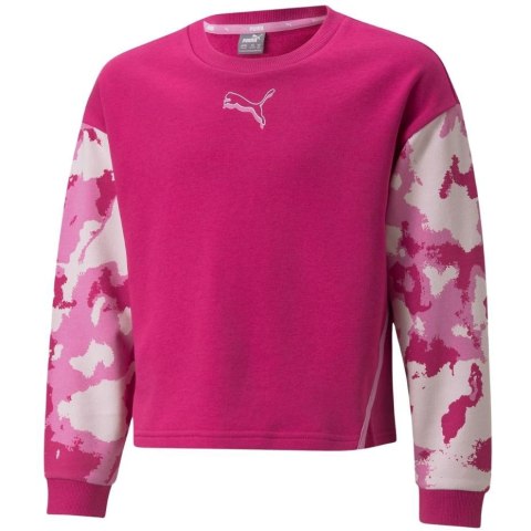 Bluza dla dzieci Puma Alpha Crew TR różowa 846941 14 Bluza dla dzieci Puma Alpha Crew TR różowa 846941 14