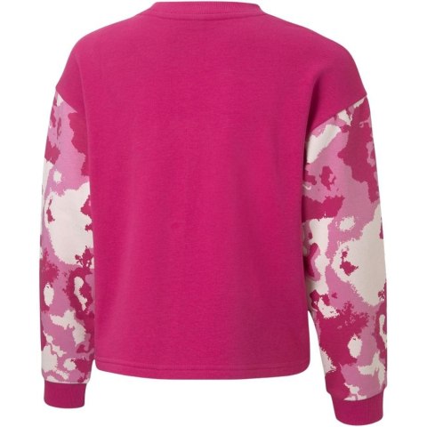 Bluza dla dzieci Puma Alpha Crew TR różowa 846941 14 Bluza dla dzieci Puma Alpha Crew TR różowa 846941 14