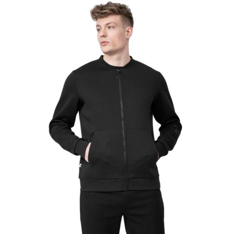 Bluza męska 4F głęboka czerń H4L22 BLM017 20S Bluza męska 4F głęboka czerń H4L22 BLM017 20S