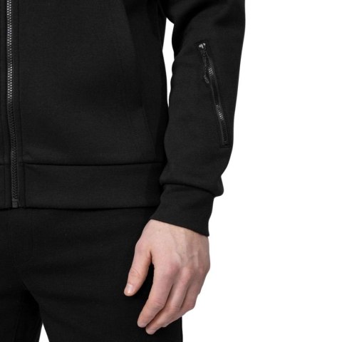 Bluza męska 4F głęboka czerń H4L22 BLM017 20S Bluza męska 4F głęboka czerń H4L22 BLM017 20S