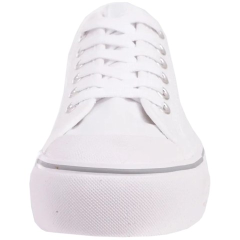 Buty damskie Kappa Boron Low PF biało-srebrne 243162 1015