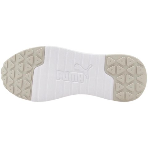 Buty dla dzieci Puma R78 Voyage biało-szare 382048 07 Buty dla dzieci Puma R78 Voyage biało-szare 382048 07