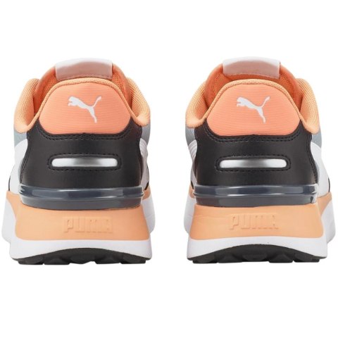 Buty dla dzieci Puma R78 Voyage szaro-pomarańczowe 382048 05 Buty dla dzieci Puma R78 Voyage szaro-pomarańczowe 382048 05
