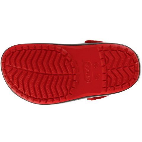 Chodaki dla dzieci Crocs Kids Crocband Clog czerwono-szare 207006 6IB