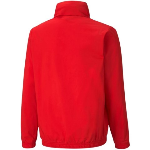Kurtka dla dzieci Puma teamRISE All Weather Jacket czerwona 657402 01 Kurtka dla dzieci Puma teamRISE All Weather Jacket czerwona 657402 01