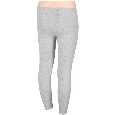 Legginsy dla dziewczynki 4F chłodny jasny szary melanż HJL22 JLEG004 27M Legginsy dla dziewczynki 4F chłodny jasny szary melanż HJL22 JLEG004 27M