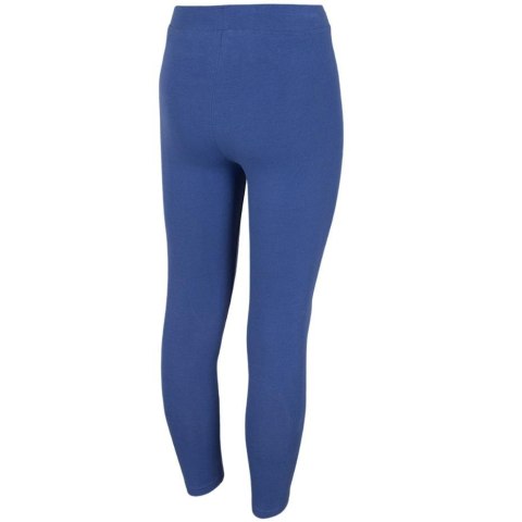 Legginsy dla dziewczynki 4F niebieskie HJL22 JLEG001 33S Legginsy dla dziewczynki 4F niebieskie HJL22 JLEG001 33S