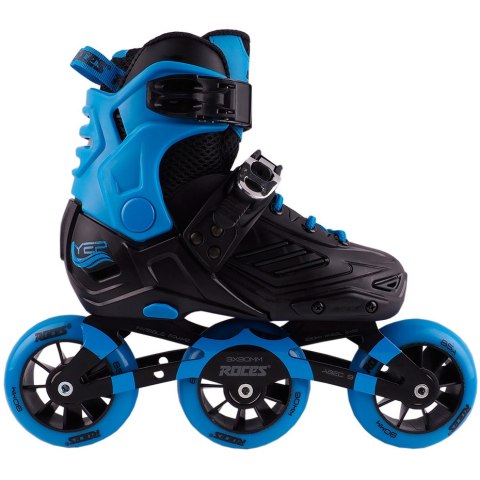 Łyżworolki Roces Yep 3x90 Tif czarno-niebieskie 400853 00001 Łyżworolki Roces Yep 3x90 Tif czarno-niebieskie 400853 00001