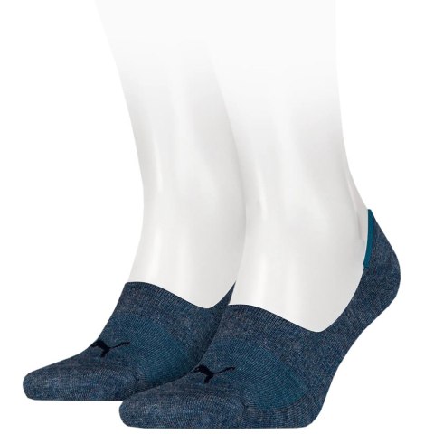Skarpety Puma Footie 2P Unisex granatowe 906245 07 Skarpety Puma Footie 2P Unisex granatowe 906245 07