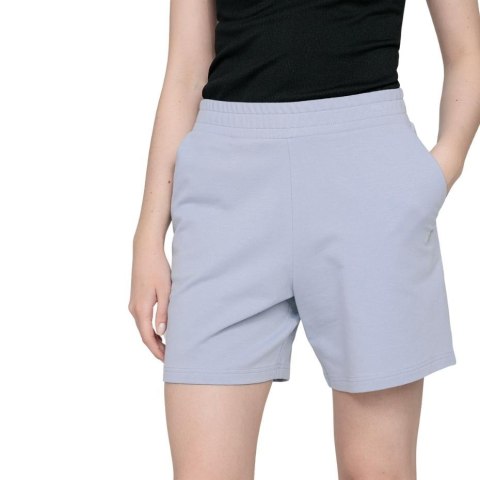 Spodenki damskie 4F błękit turkusowy H4L22 SKDD016 48S Spodenki damskie 4F błękit turkusowy H4L22 SKDD016 48S