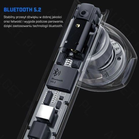 HAYLOU GT6 TWS Bezprzewodowe słuchawki dokanałowe Biały