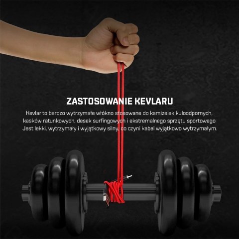 Kabel nylonowy Baseus Cafule Micro-USB 1.5A 200cm Czerwony