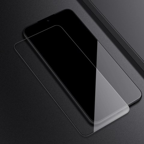 Nillkin CP+PRO ultracienkie szkło hartowane na cały ekran z ramką 0,2 mm 9H Samsung Galaxy S22 czarny