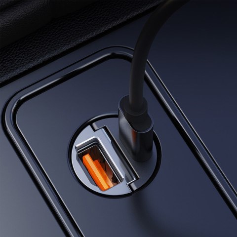 ROCK H15 Ładowarka samochodowa USB-A USB-C PD 30W