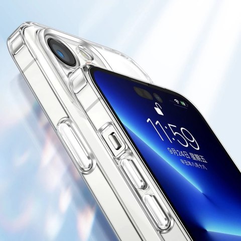 Joyroom 14D Case etui do iPhone 14 Pro Max wytrzymały pokrowiec obudowa przezroczysty (JR-14D4)