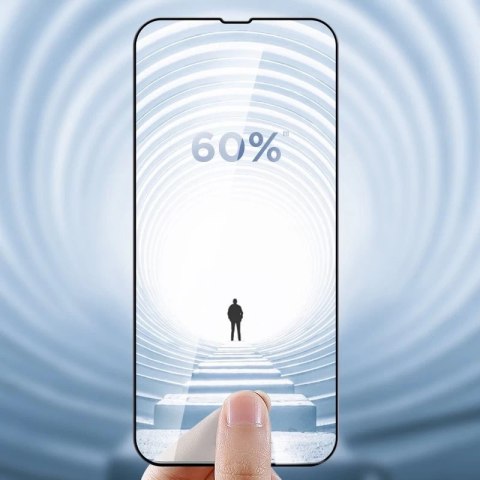 Joyroom Knight 2,5D Privacy TG szkło hartowane do iPhone 13 mini z filtrem Anti-Spy na cały ekran z ramką czarny (JR-PF901)