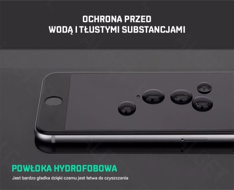Szkło Hartowane FULL 3D ROCK iPhone 6/6S PLUS Czarny