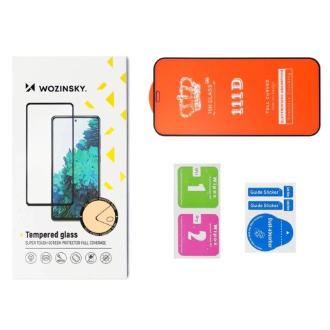 Wozinsky Full Cover Flexi Nano folia szklana szkło hartowane z ramką Samsung Galaxy A23 przezroczysty