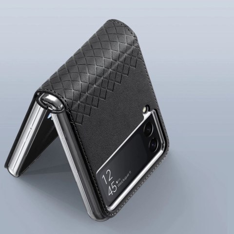 Dux Ducis Bril etui Samsung Galaxy Z Flip4 z klapką portfel pokrowiec na tył czarny