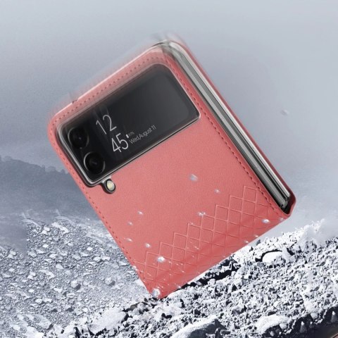 Dux Ducis Bril etui Samsung Galaxy Z Flip4 z klapką portfel pokrowiec na tył czarny