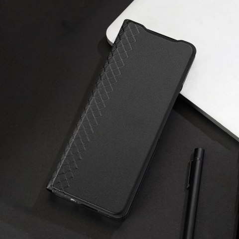 Dux Ducis Bril etui Samsung Galaxy Z Fold4 z klapką portfel podstawka brązowy