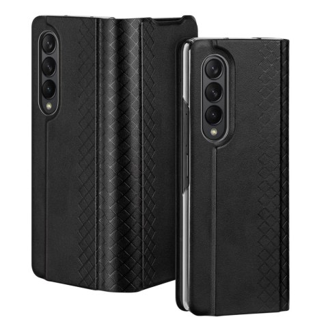 Dux Ducis Bril etui Samsung Galaxy Z Fold4 z klapką portfel podstawka czarny