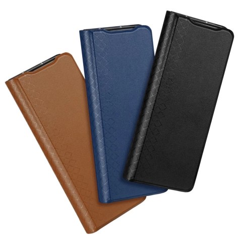 Dux Ducis Bril etui Samsung Galaxy Z Fold4 z klapką portfel podstawka czarny