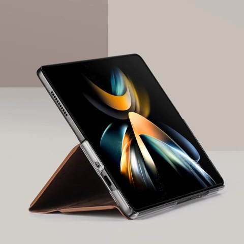 Dux Ducis Bril etui Samsung Galaxy Z Fold4 z klapką portfel podstawka czarny