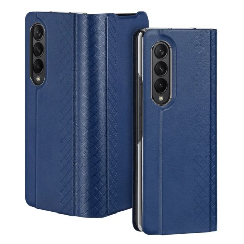 Dux Ducis Bril etui Samsung Galaxy Z Fold4 z klapką portfel podstawka niebieski