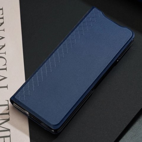 Dux Ducis Bril etui Samsung Galaxy Z Fold4 z klapką portfel podstawka niebieski