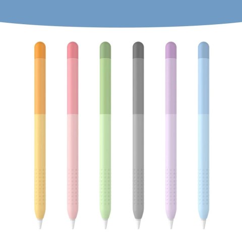 Stoyobe Colorful Sleeve etui do Apple Pencil 1 pokrowiec nakładka obudowa na rysik fioletowy