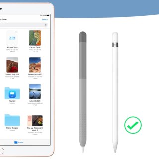 Stoyobe Colorful Sleeve etui do Apple Pencil 1 pokrowiec nakładka obudowa na rysik szary