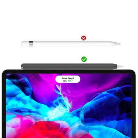 Stoyobe Nice Sleeve etui do Apple Pencil 2 pokrowiec nakładka obudowa na rysik czarny
