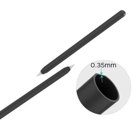 Stoyobe Nice Sleeve etui do Apple Pencil 2 pokrowiec nakładka obudowa na rysik pomarańczowy