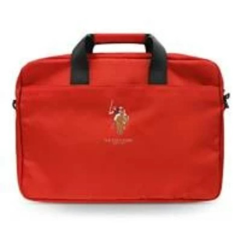 US Polo Torba USCB15PUGFLRE 16" czerwona /red