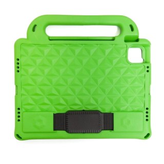 Diamond Tablet Case pancerne miękkie etui do iPad Pro 11'' 2021 / 2020 / 2018 / iPad Air 2020 / 2022 z miejscem na rysik zielony