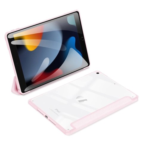 Dux Ducis Copa etui do iPad 10.2'' 2021 / 2020 / 2019 pokrowiec smart cover z podstawką różowy