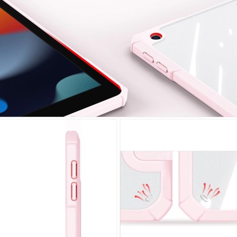 Dux Ducis Copa etui do iPad 10.2'' 2021 / 2020 / 2019 pokrowiec smart cover z podstawką różowy
