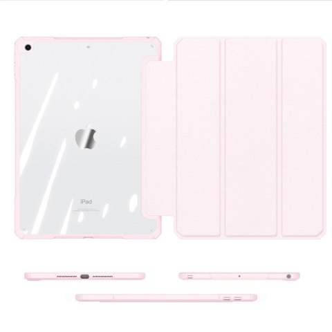 Dux Ducis Copa etui do iPad 10.2'' 2021 / 2020 / 2019 pokrowiec smart cover z podstawką różowy