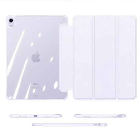 Dux Ducis Copa etui do iPad Air 10.9" 11" 4/5/6 pokrowiec smart cover z podstawką fioletowy