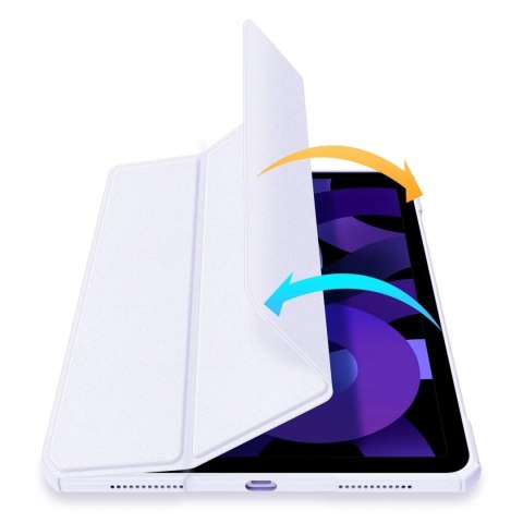 Dux Ducis Copa etui do iPad Air 10.9" 11" 4/5/6 pokrowiec smart cover z podstawką fioletowy