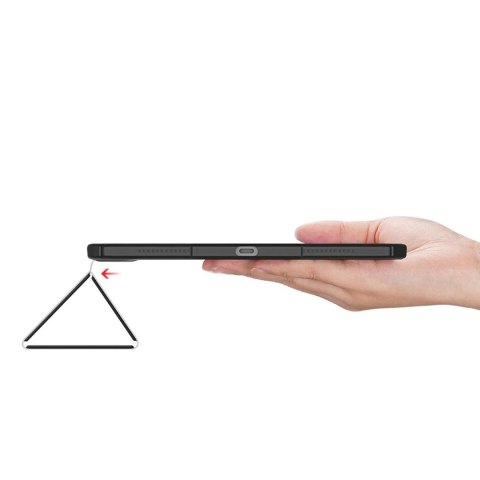 Dux Ducis Copa etui do iPad Air 10.9" 11" 4/5/6 pokrowiec smart cover z podstawką fioletowy