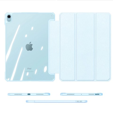 Dux Ducis Copa etui do iPad Air 10.9" 11" 4/5/6 pokrowiec smart cover z podstawką niebieski