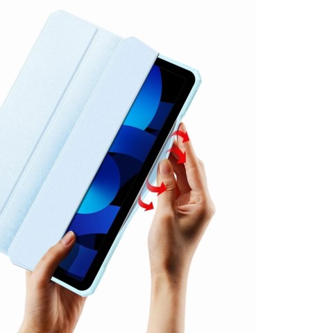 Dux Ducis Copa etui do iPad Air 10.9" 11" 4/5/6 pokrowiec smart cover z podstawką niebieski